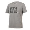 Endura One Clan Stacked Organic Men's Casual T-Shirt - Ink Blue