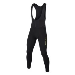 Endura Windchill Bibtights - Black/Hi-Viz Yellow
