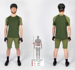 Endura GV500 Foyle Men's Causal T-Shirt - Olive Green