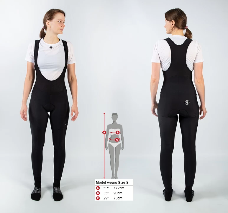 Endura Xtract Womens Bibtights - Black - Image 5