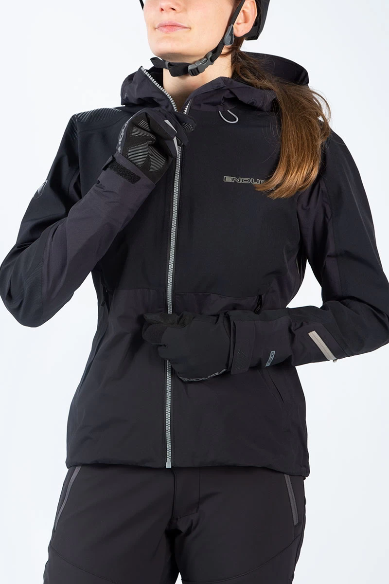 Endura MT500 Waterproof Women's Jacket - Black - Image 2