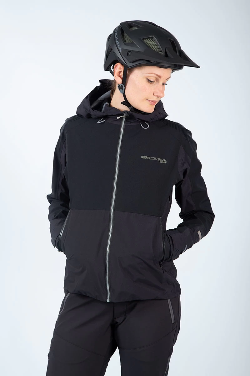 Endura MT500 Waterproof Women's Jacket - Black - Image 11