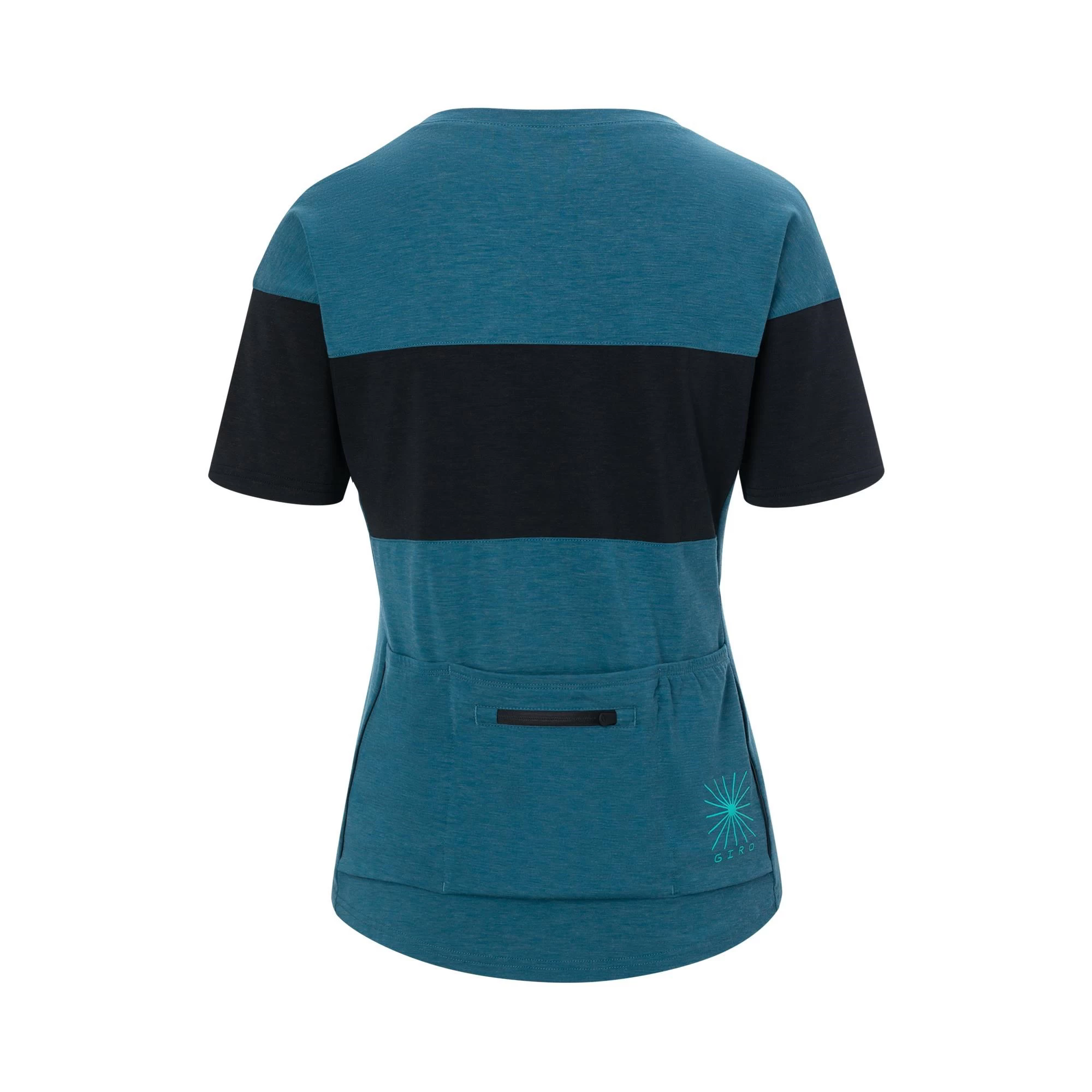 Giro Ride Women's Short Sleeve Jersey - Harbour Blue/Black - Image 4