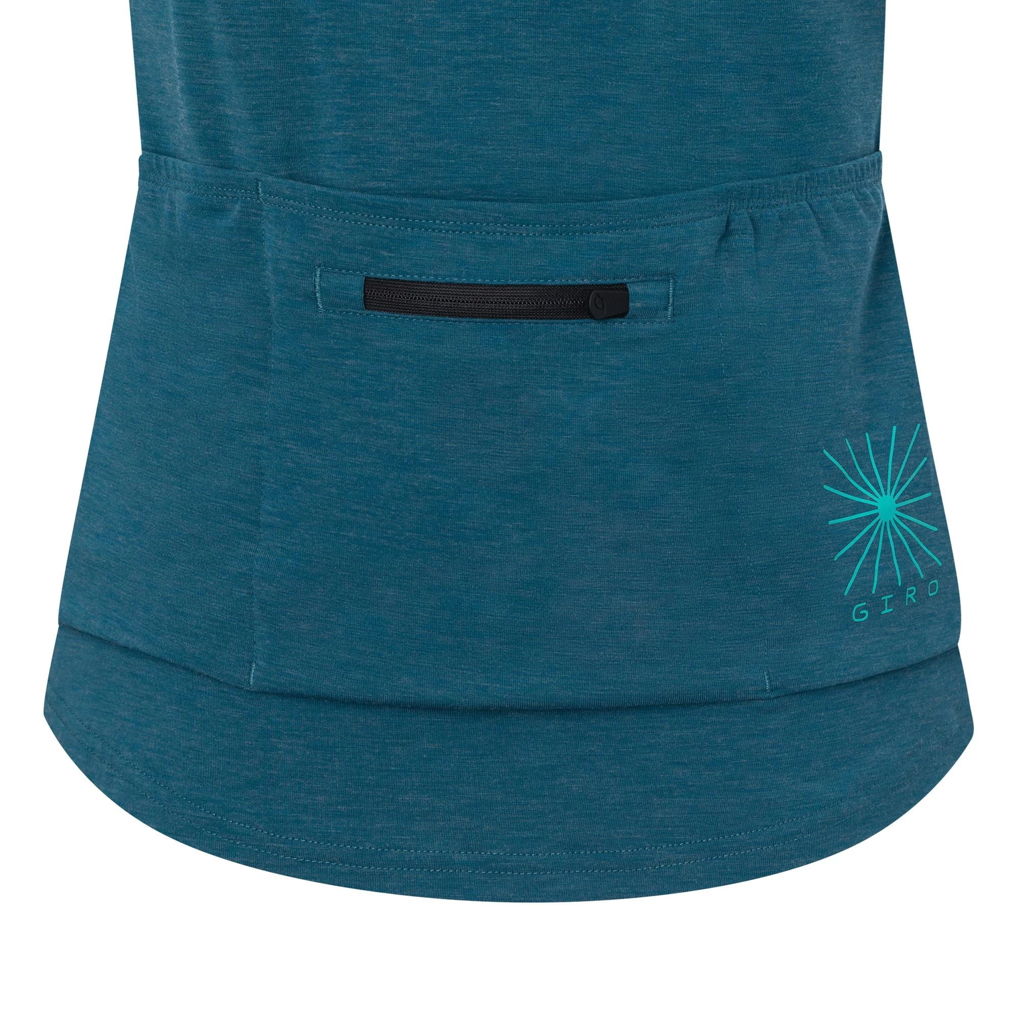 Giro Ride Women's Short Sleeve Jersey - Harbour Blue/Black - Image 2