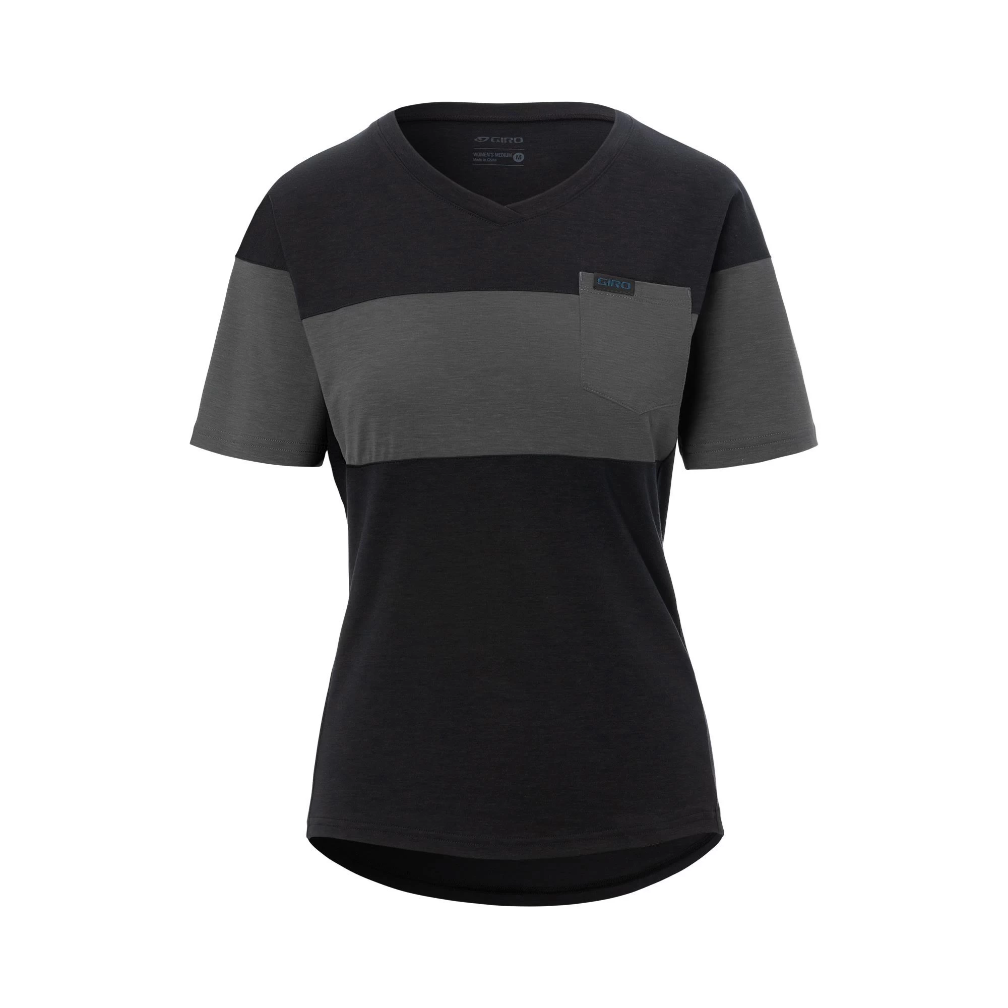 Giro Ride Women's Short Sleeve Jersey - Black/Charcoal - Image 3
