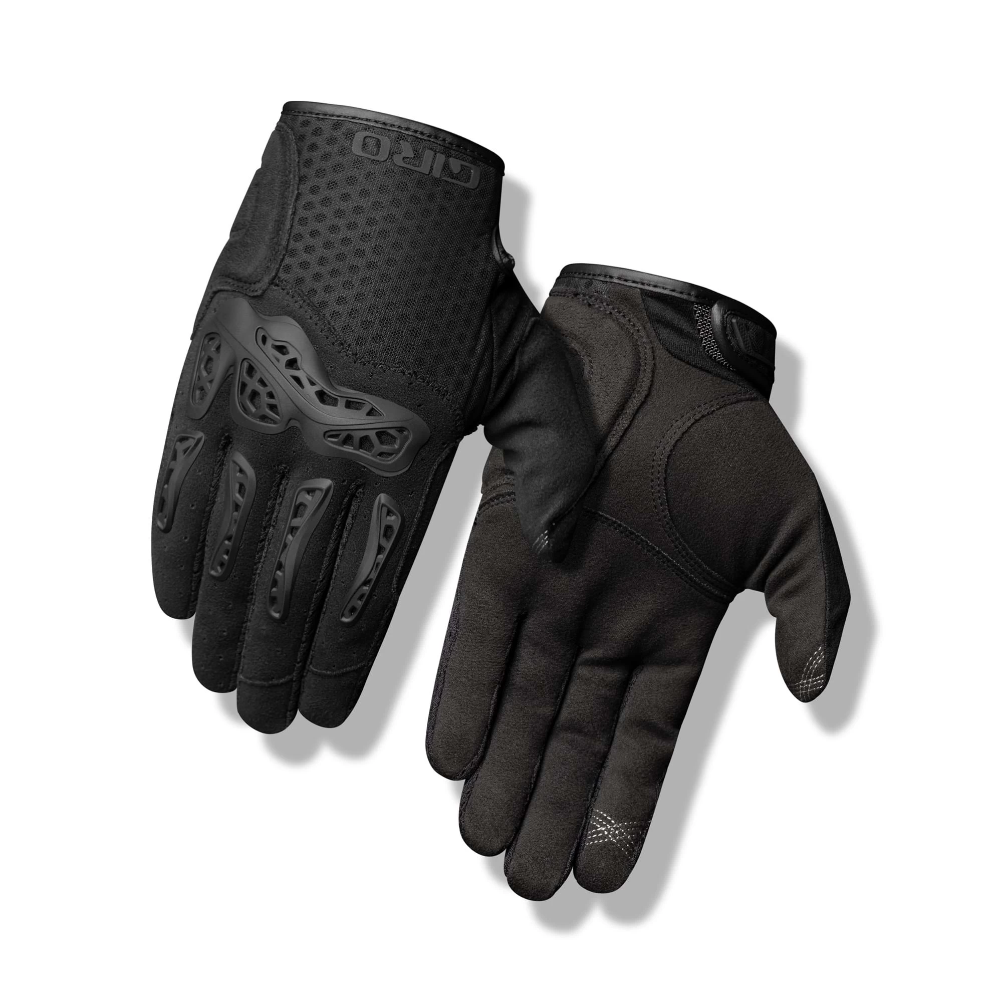 Giro Gnar Long Finger Cycling Gloves - Black