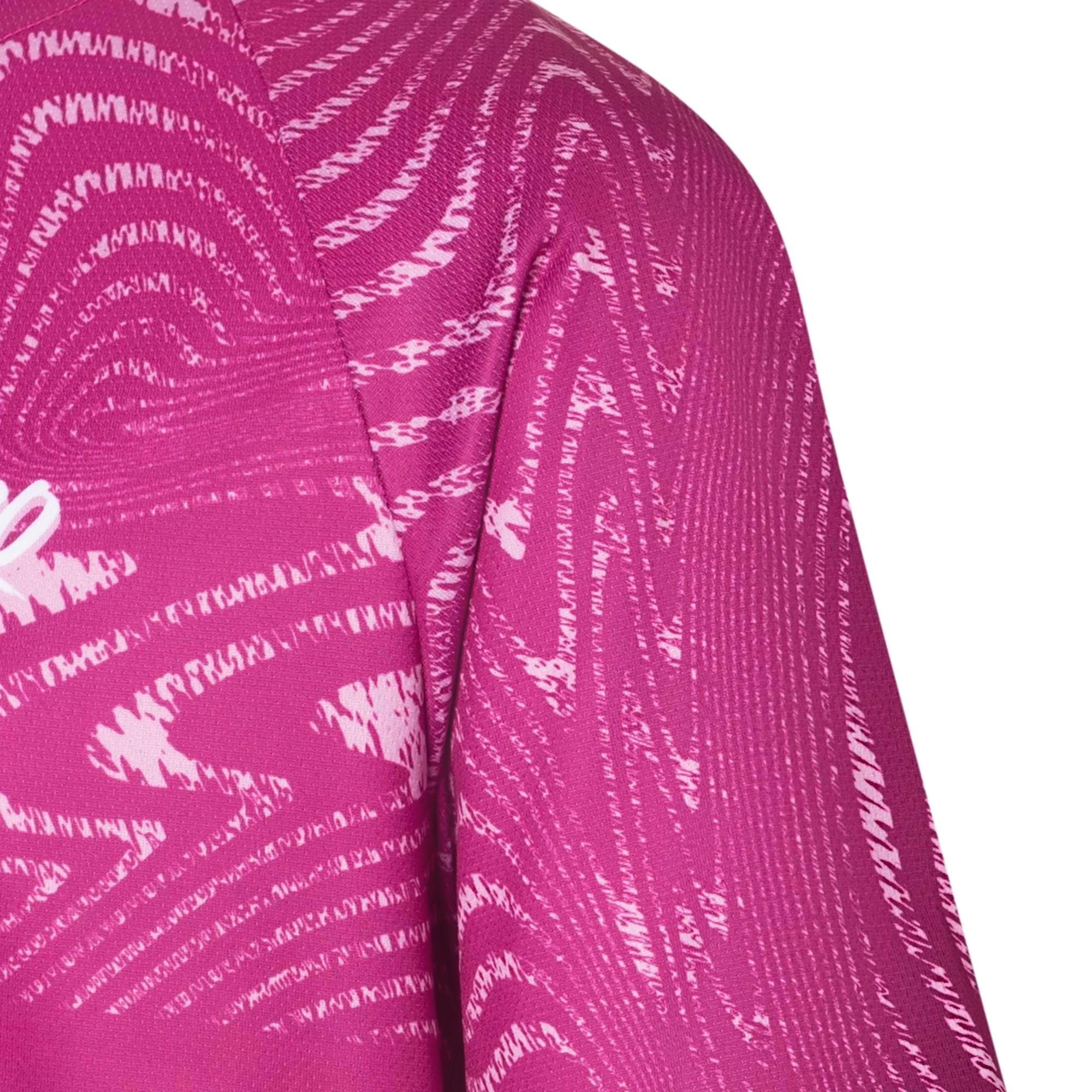 Giro Roust Youth Short Sleeve Jersey - Pink Ripple - Image 5