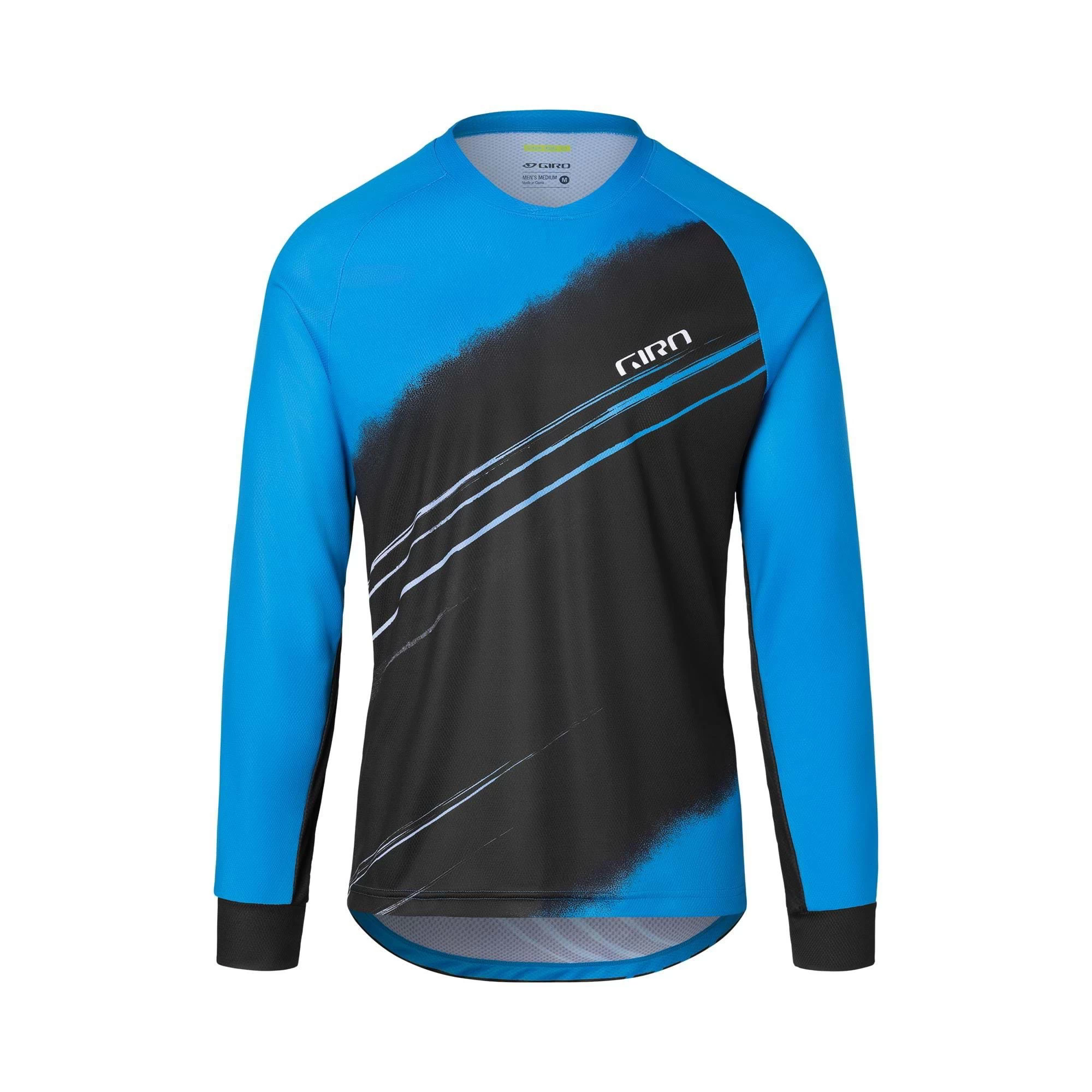 Giro Roust Long Sleeve Men's Jersey - Blue Actuator - Image 2