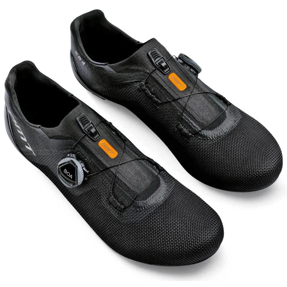 DMT KR4 Road Shoes - Black/Silver - Image 3