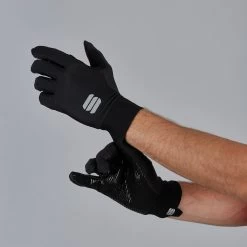 Sportful NoRain Long Finger Gloves - Black