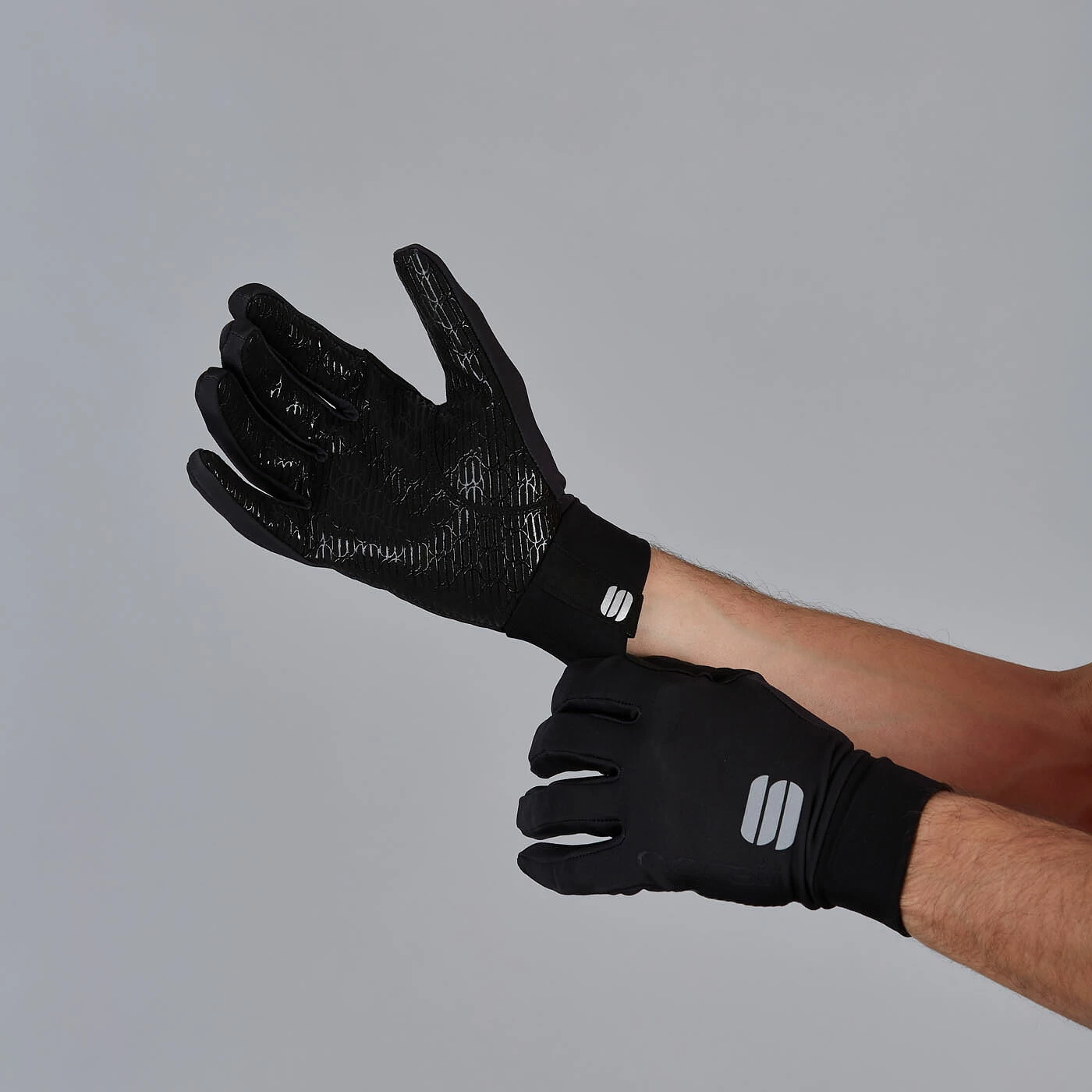 Sportful NoRain Long Finger Gloves - Black - Image 2