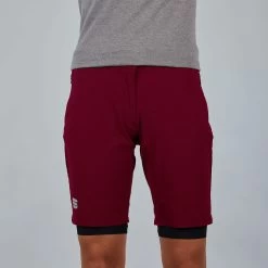Sportful Giara Women's Overshorts - Red Wine