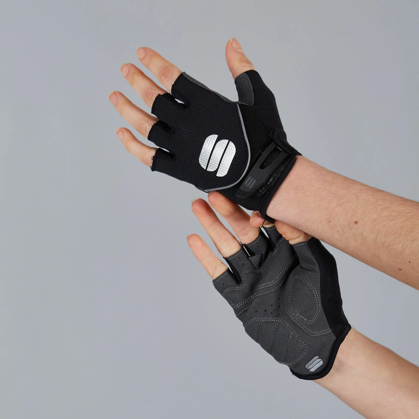 Sportful Neo Womens Short Finger Gloves - Blue Sky - Image 4