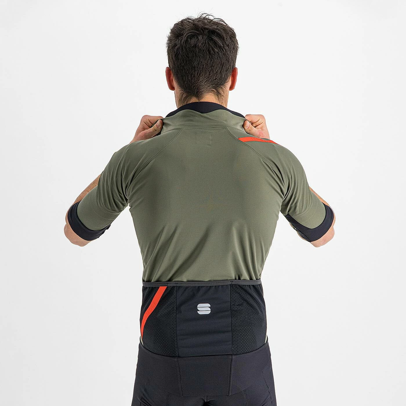 Sportful Fiandre Pro Short Sleeve Windproof Men's Jacket - Beetle - Image 6