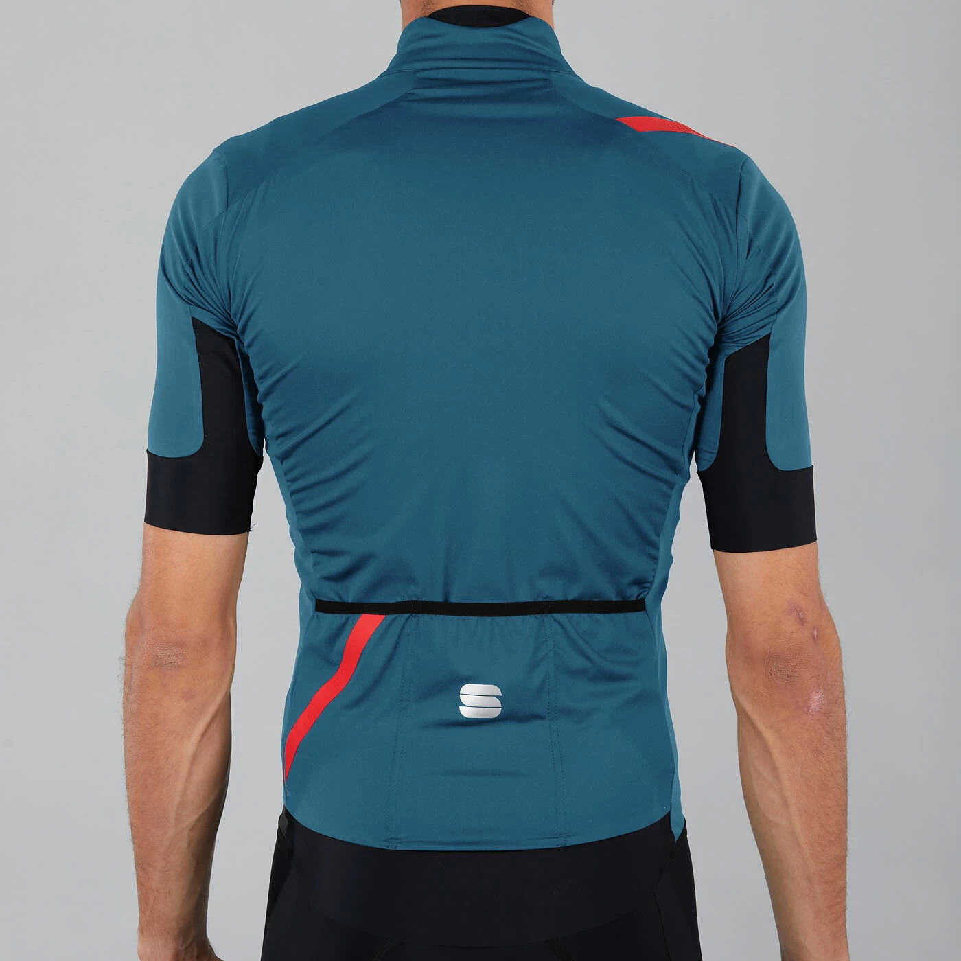 Sportful Fiandre Light NoRain Short Sleeve Jacket - Blue Sea - Image 3