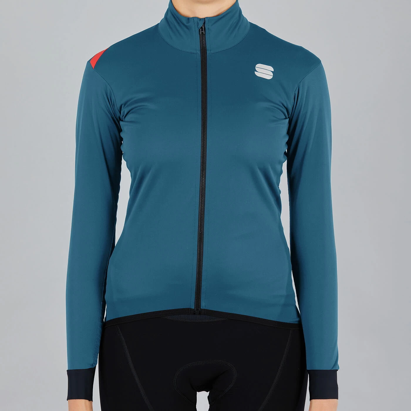 Sportful Fiandre Light NoRain Womens Jacket - Blue Sea - Image 4