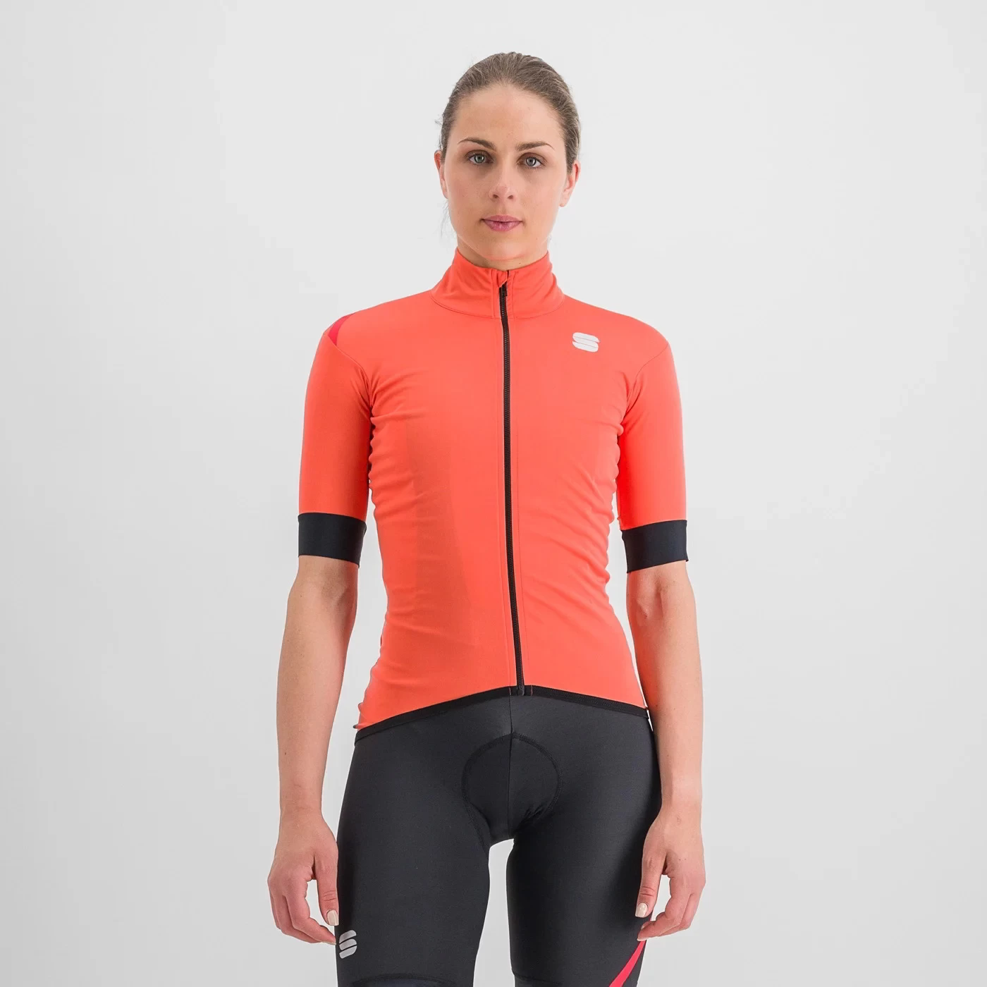 Sportful Fiandre Light NoRain Women's Short Sleeve Jacket - Pompelmo - Image 2