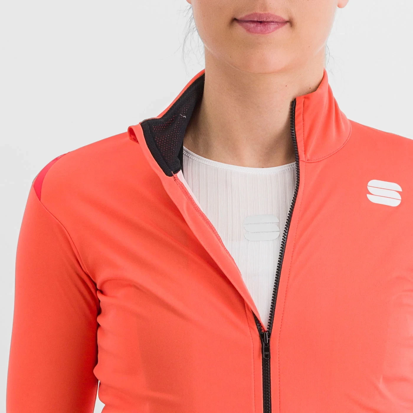 Sportful Fiandre Light NoRain Women's Short Sleeve Jacket - Pompelmo - Image 4