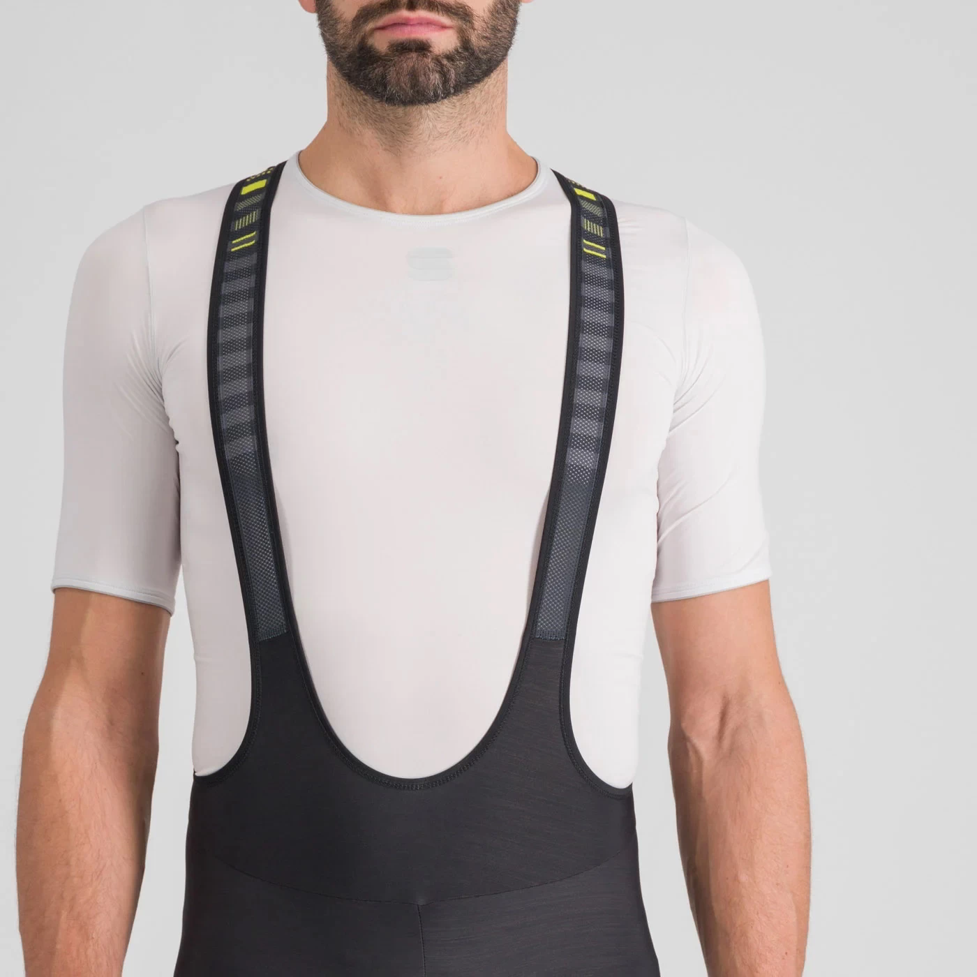 Sportful Classic Race Bib Tights - Black/Cedar - Image 5