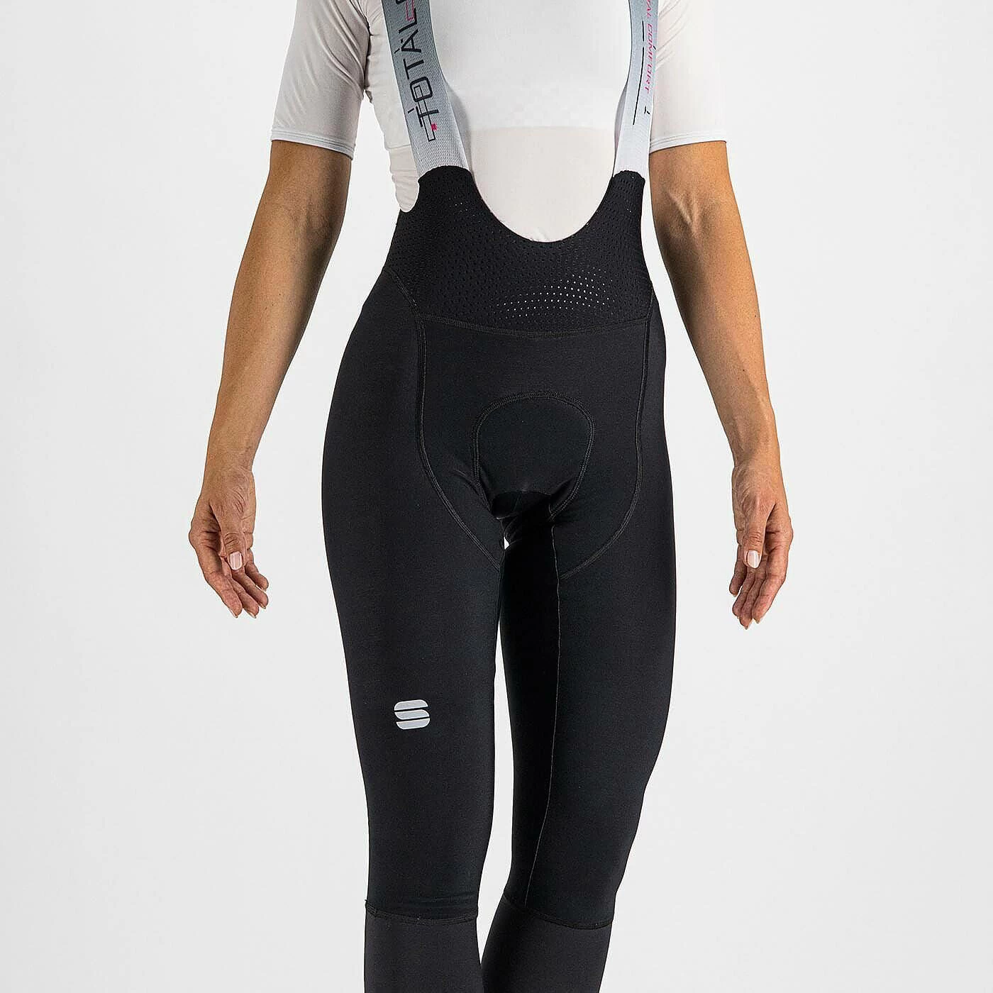 Sportful Total Comfort Women's Bib Tights - Black - Image 5