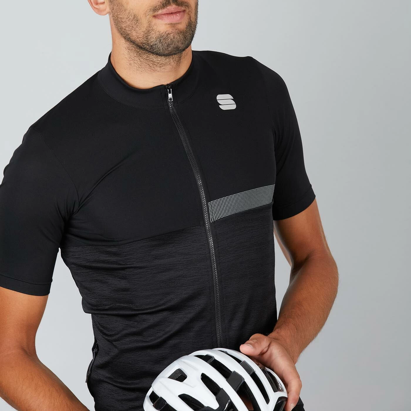 Sportful Giara Men's Short Sleeve Jersey - Black - Image 6
