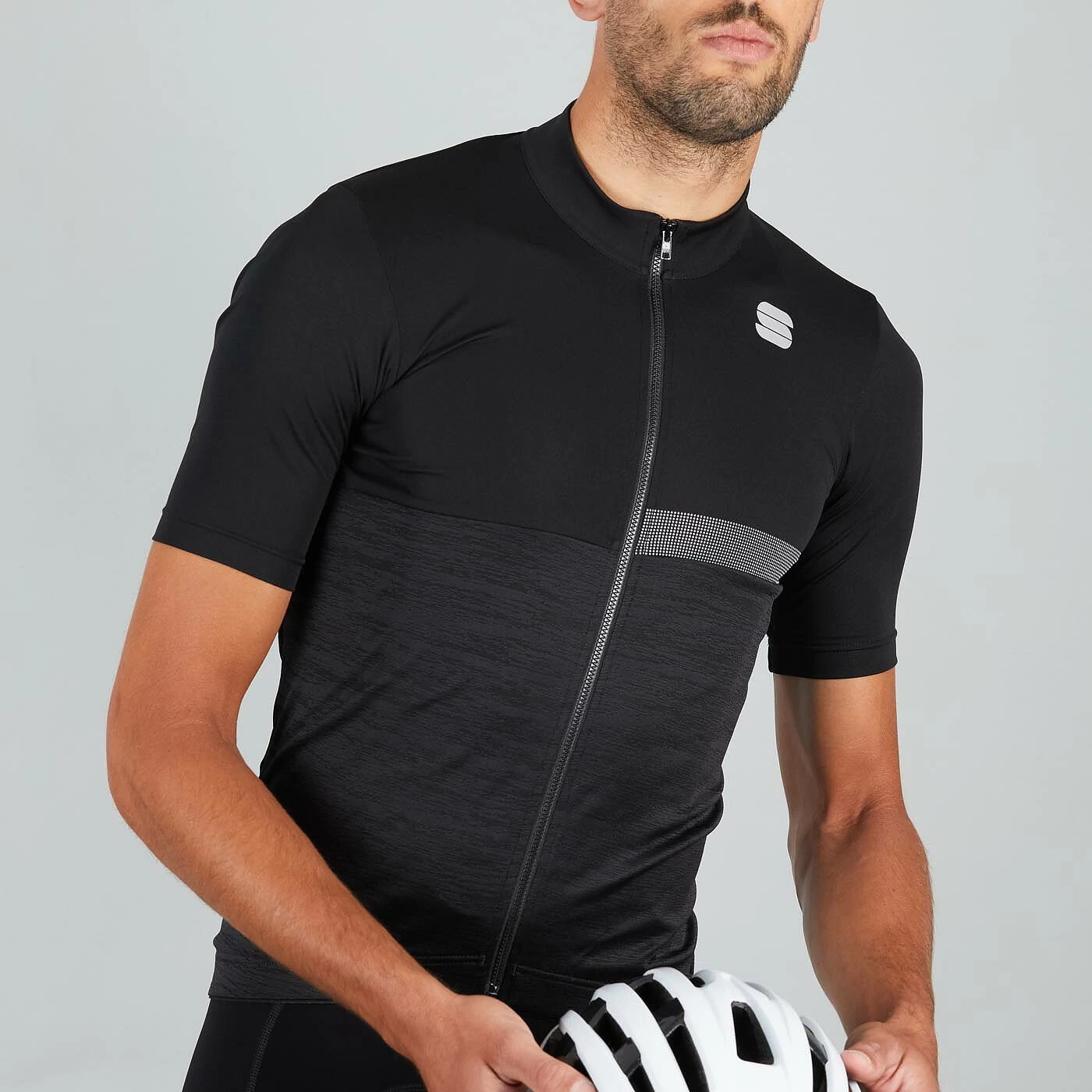 Sportful Giara Men's Short Sleeve Jersey - Black - Image 7