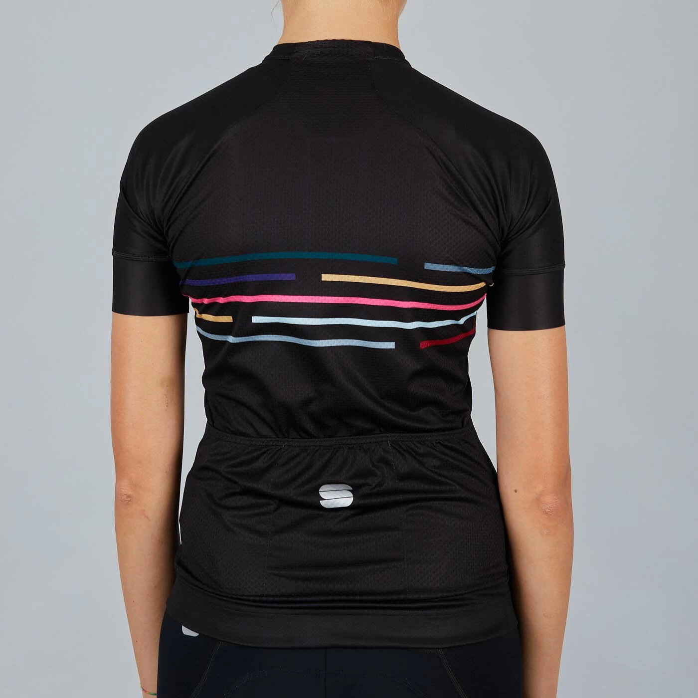 Sportful Velodrome Womens Short Sleeve Jersey - Black - Image 7