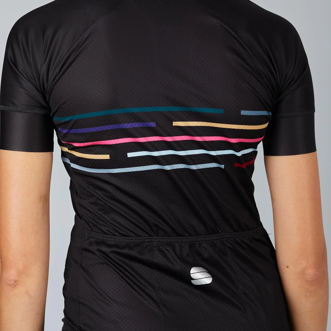 Sportful Velodrome Womens Short Sleeve Jersey - Black - Image 9