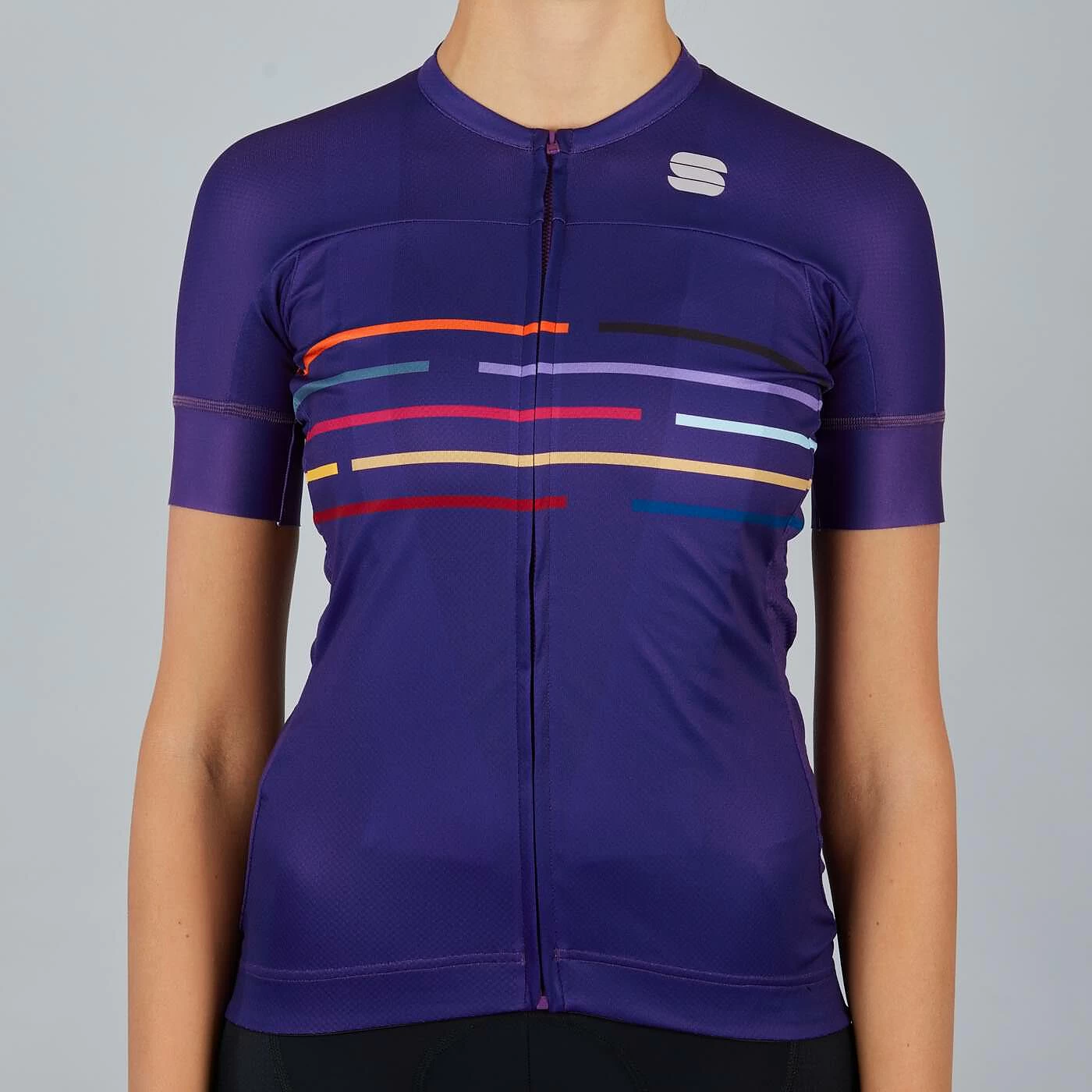 Sportful Velodrome Womens Short Sleeve Jersey - Black - Image 4