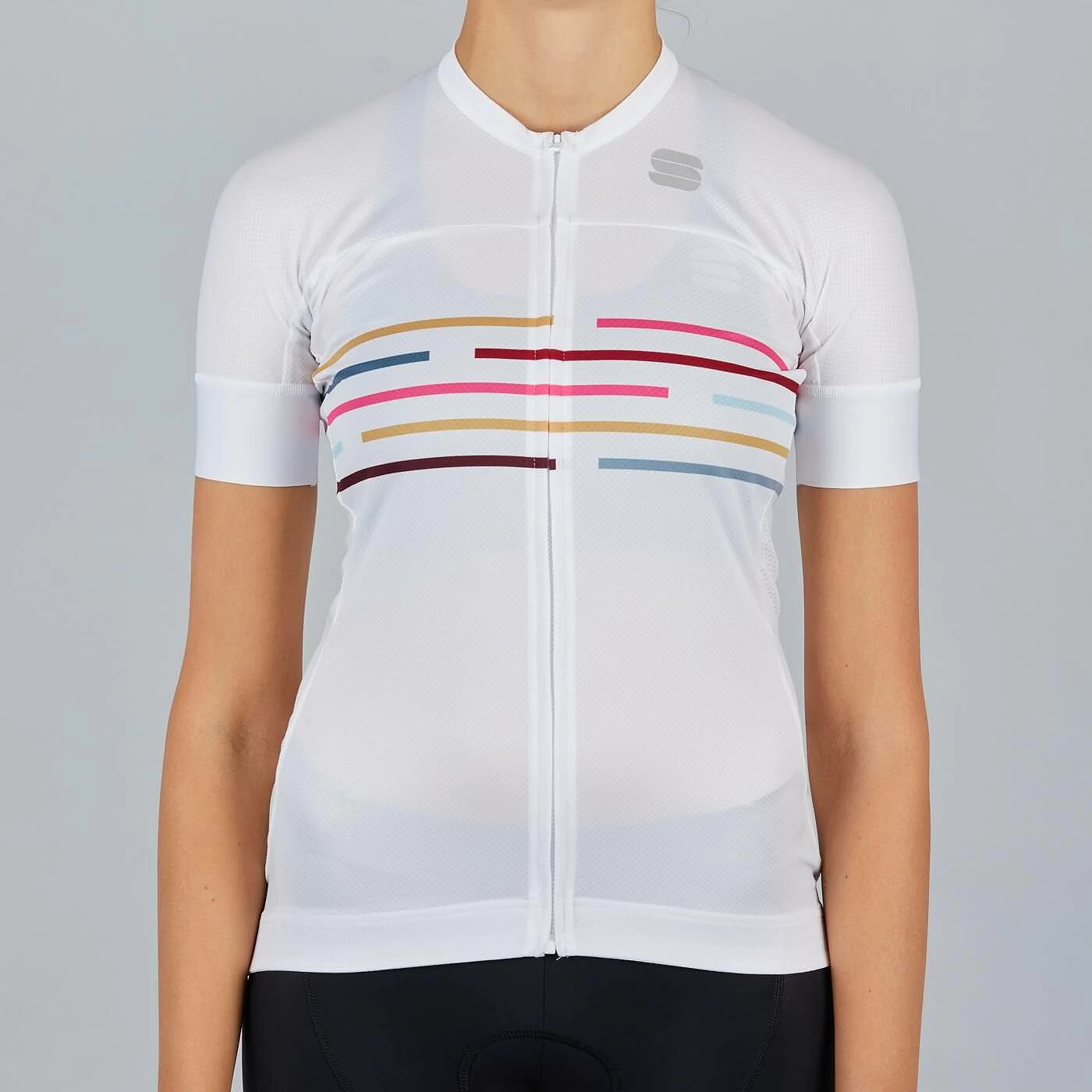 Sportful Velodrome Womens Short Sleeve Jersey - Black - Image 8