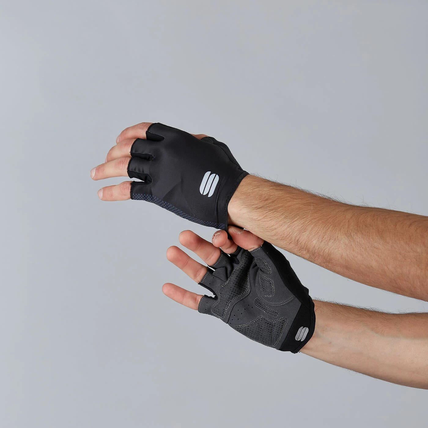 Sportful Race Short Finger Gloves - Blue Ceramic