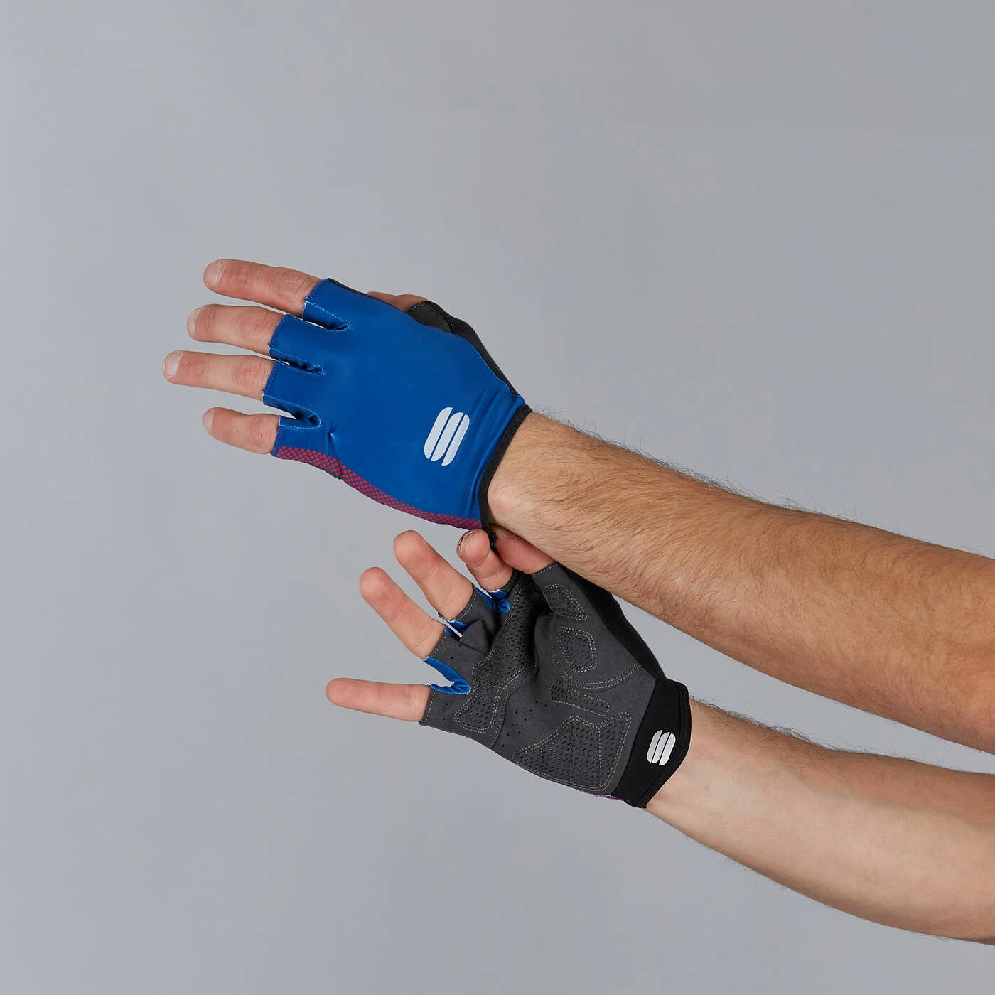 Sportful Race Short Finger Gloves - Blue Ceramic - Image 3
