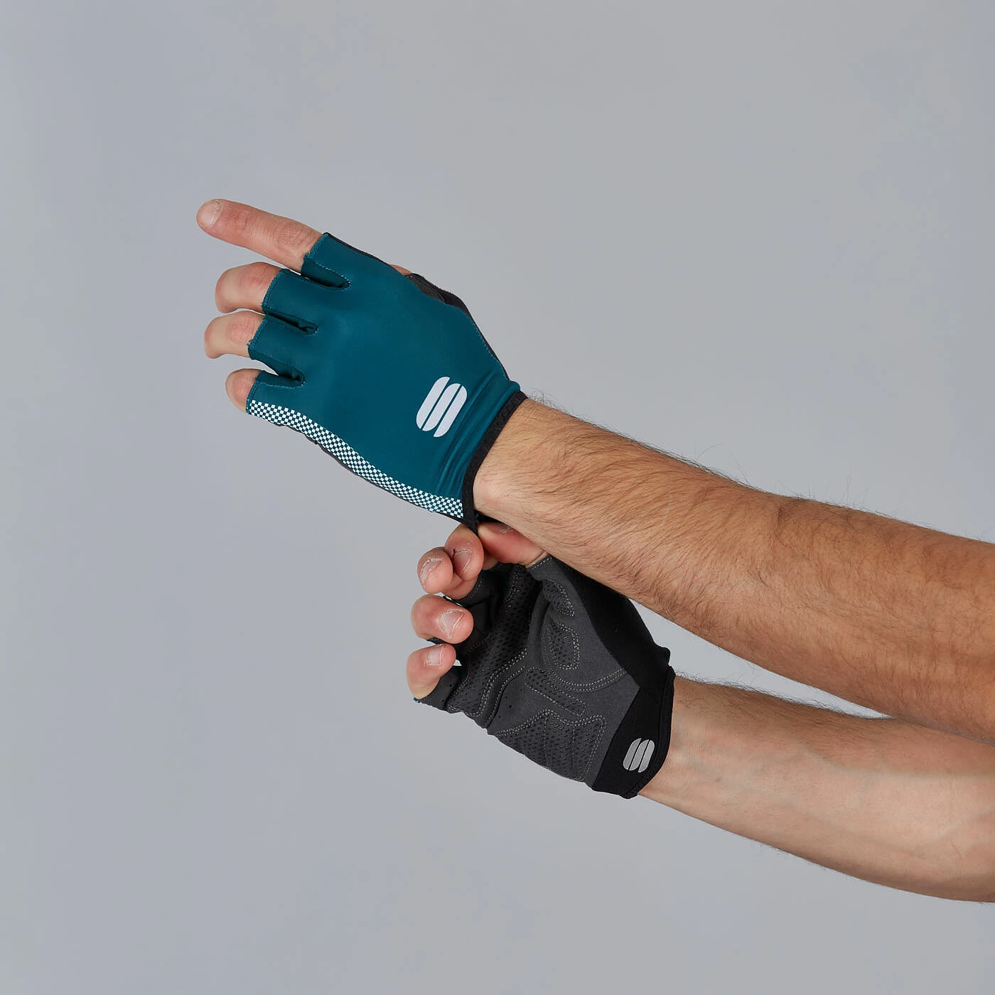 Sportful Race Short Finger Gloves - Blue Ceramic - Image 4