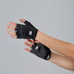 Sportful Race Womens Short Finger Gloves - White