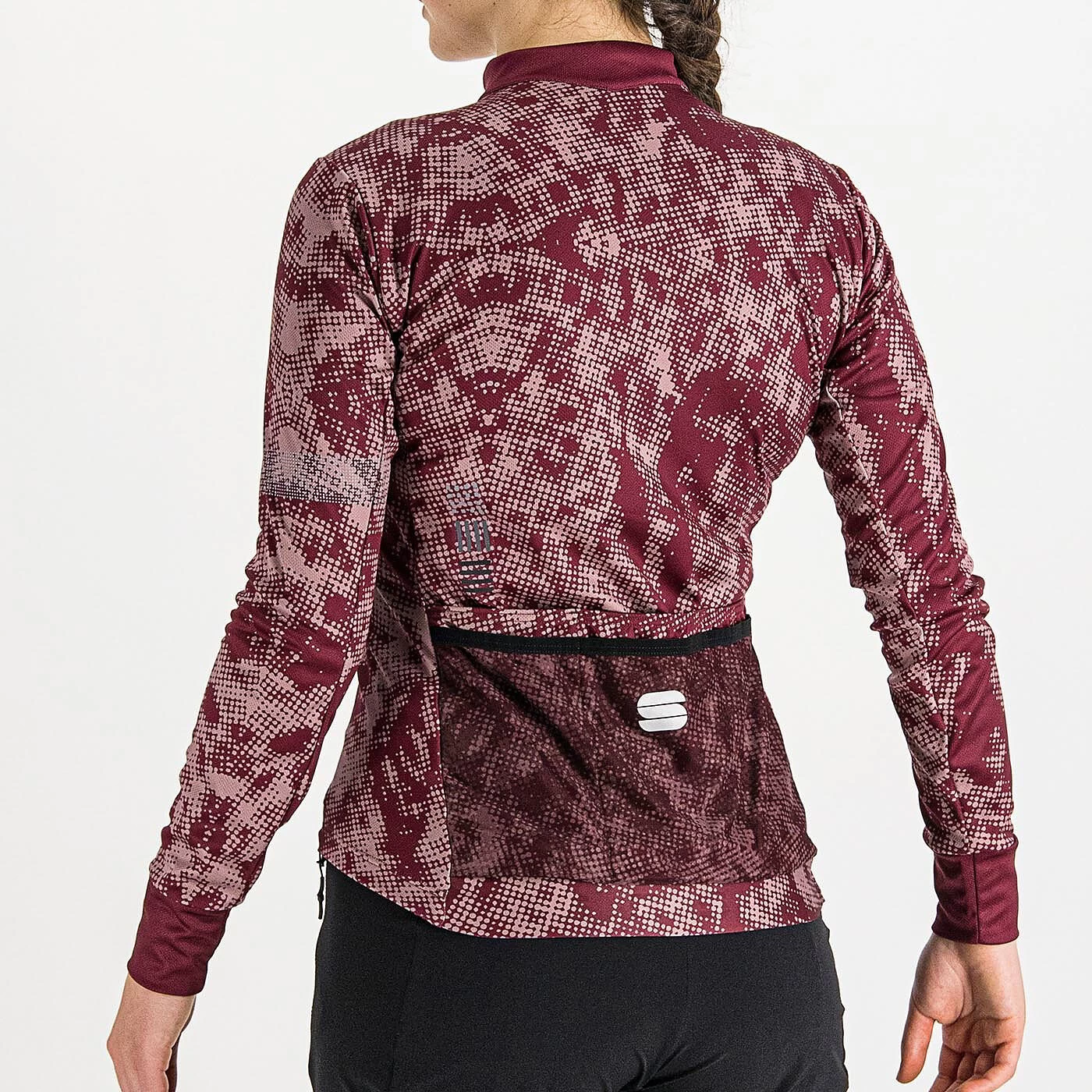 Sportful Escape Supergiara Women's Thermal LS Jersey - Red Wine/Mauve - Image 8