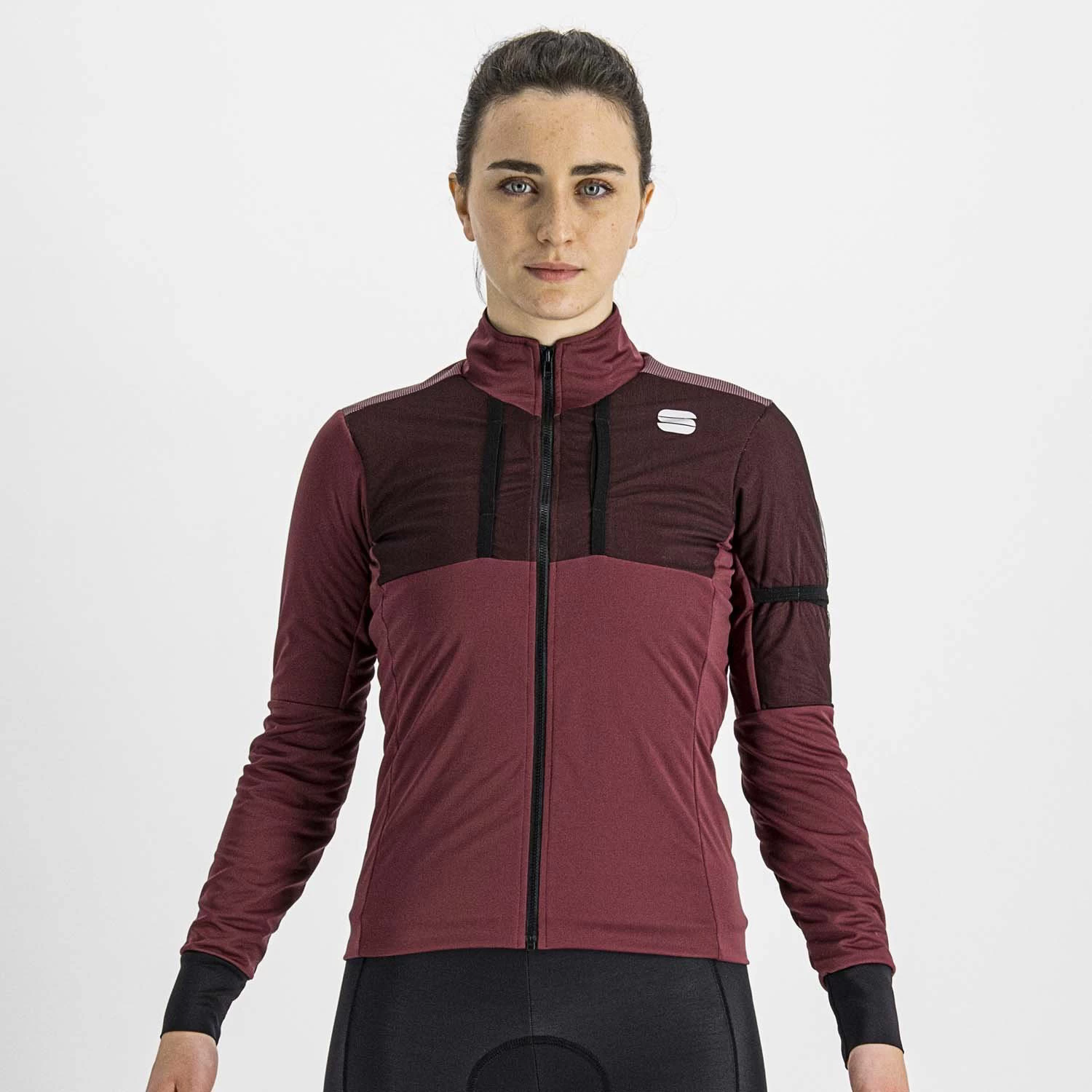 Sportful Supergiara Women's Windproof Jacket - Red Wine - Image 8