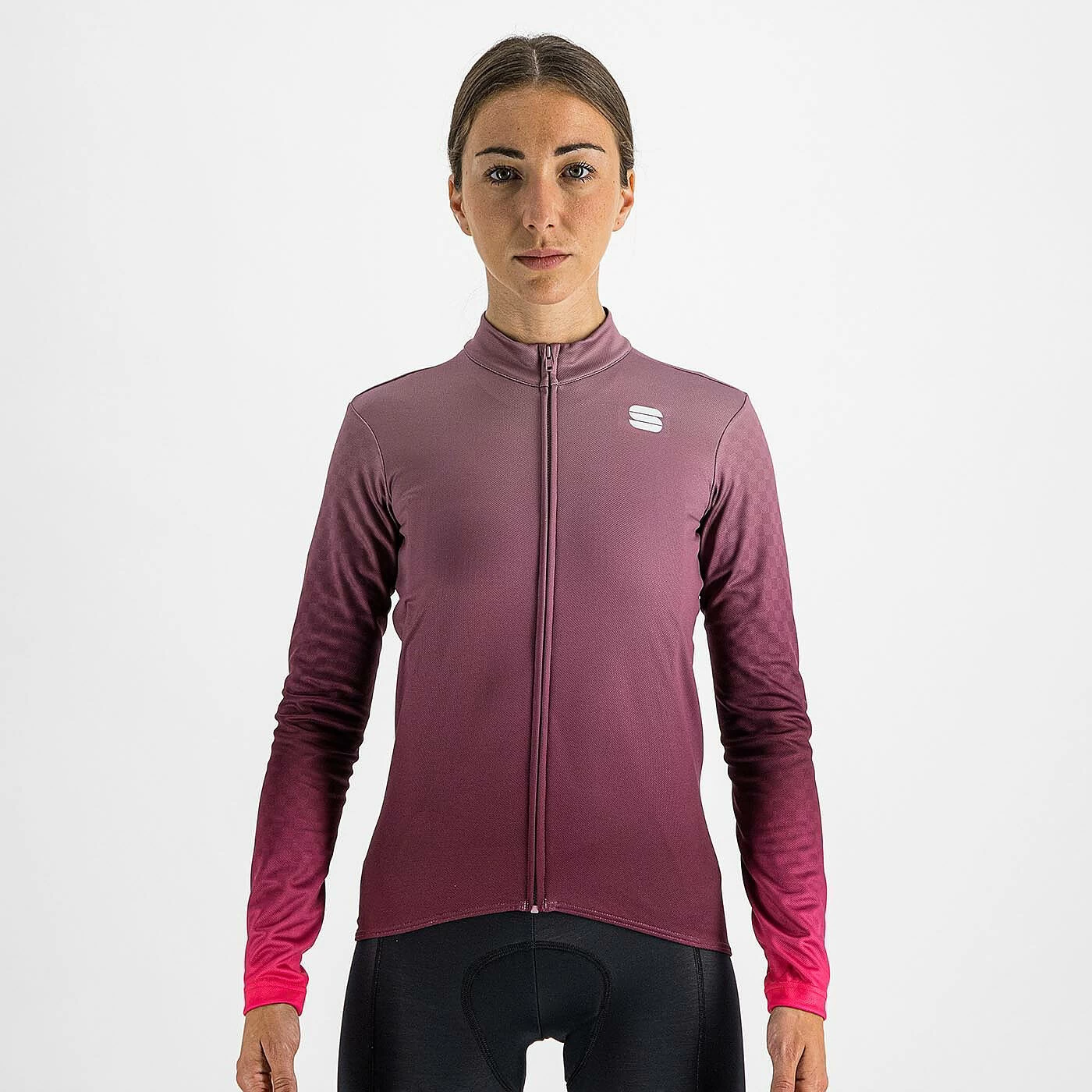 Sportful Rocket Thermal Women's Long Sleeve Jersey - Mauve - Image 7