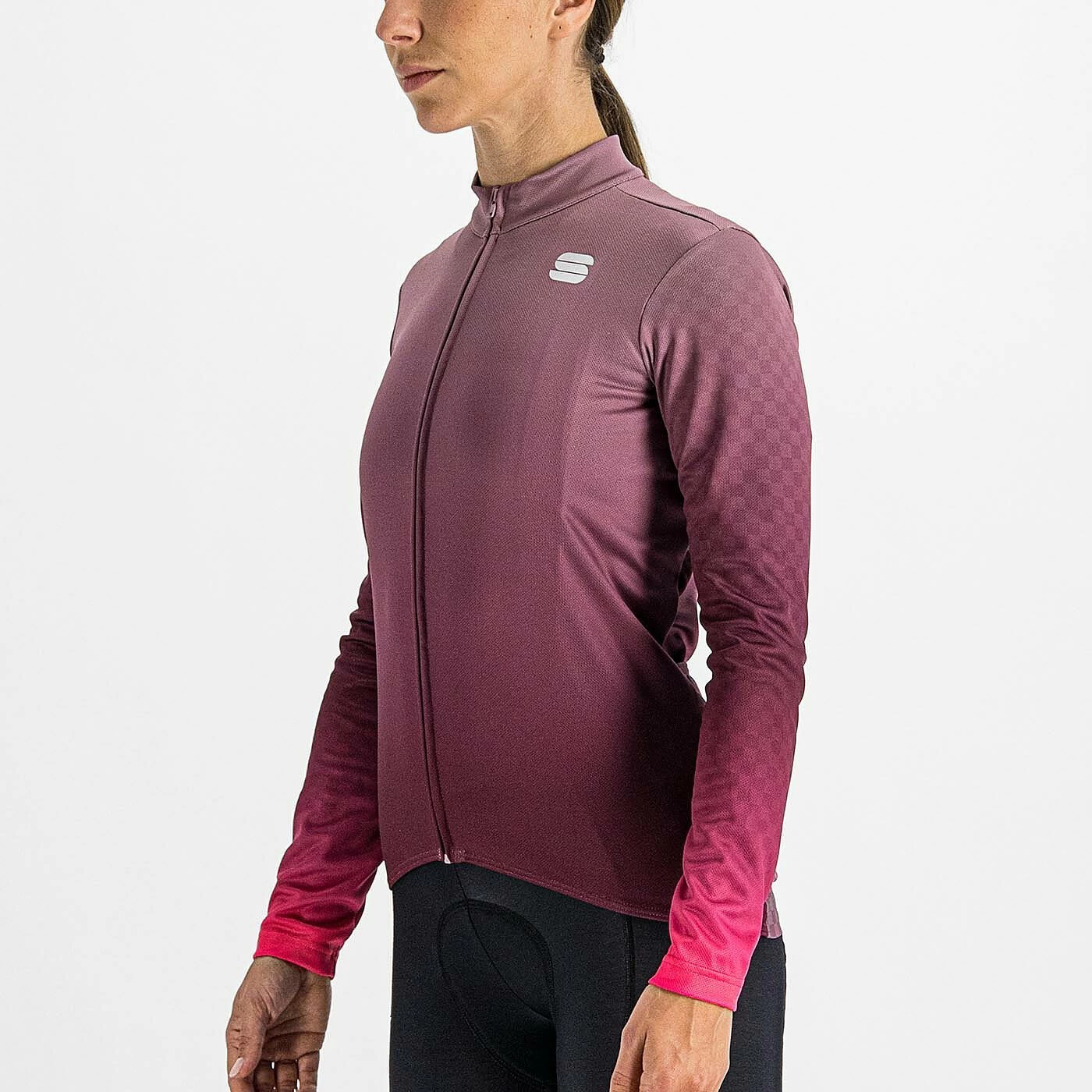 Sportful Rocket Thermal Women's Long Sleeve Jersey - Mauve - Image 5