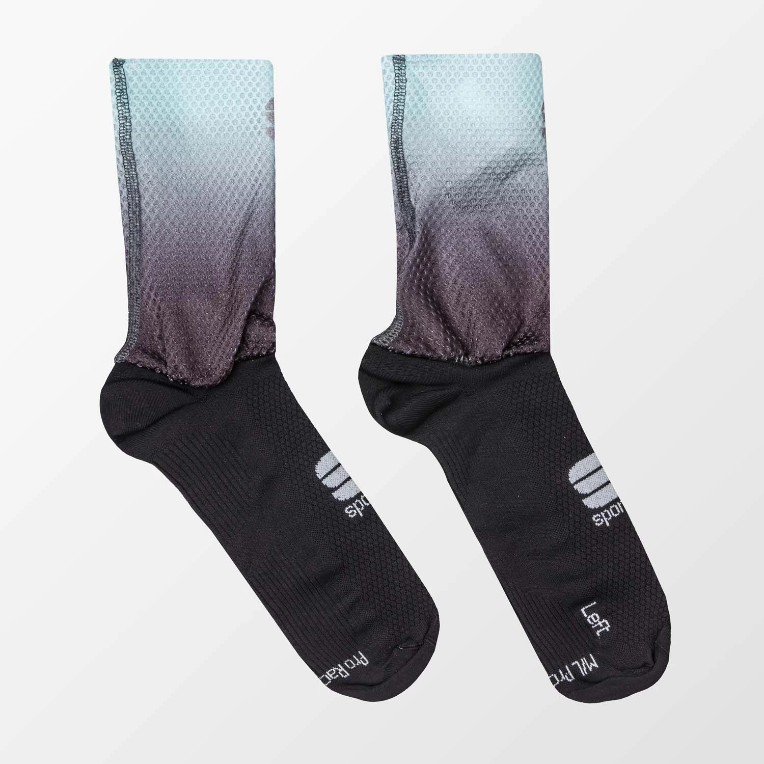 Sportful Race Mid Men's Socks - Black/Red - Image 2