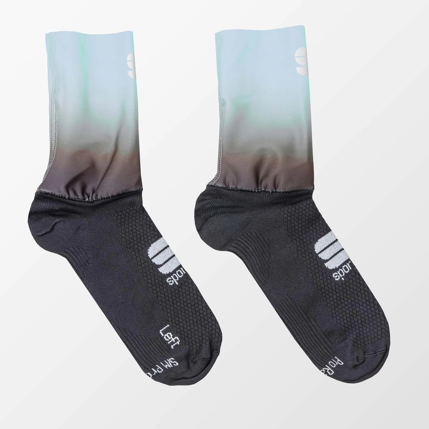 Sportful Race Mid Women's Socks - Black/White - Image 3