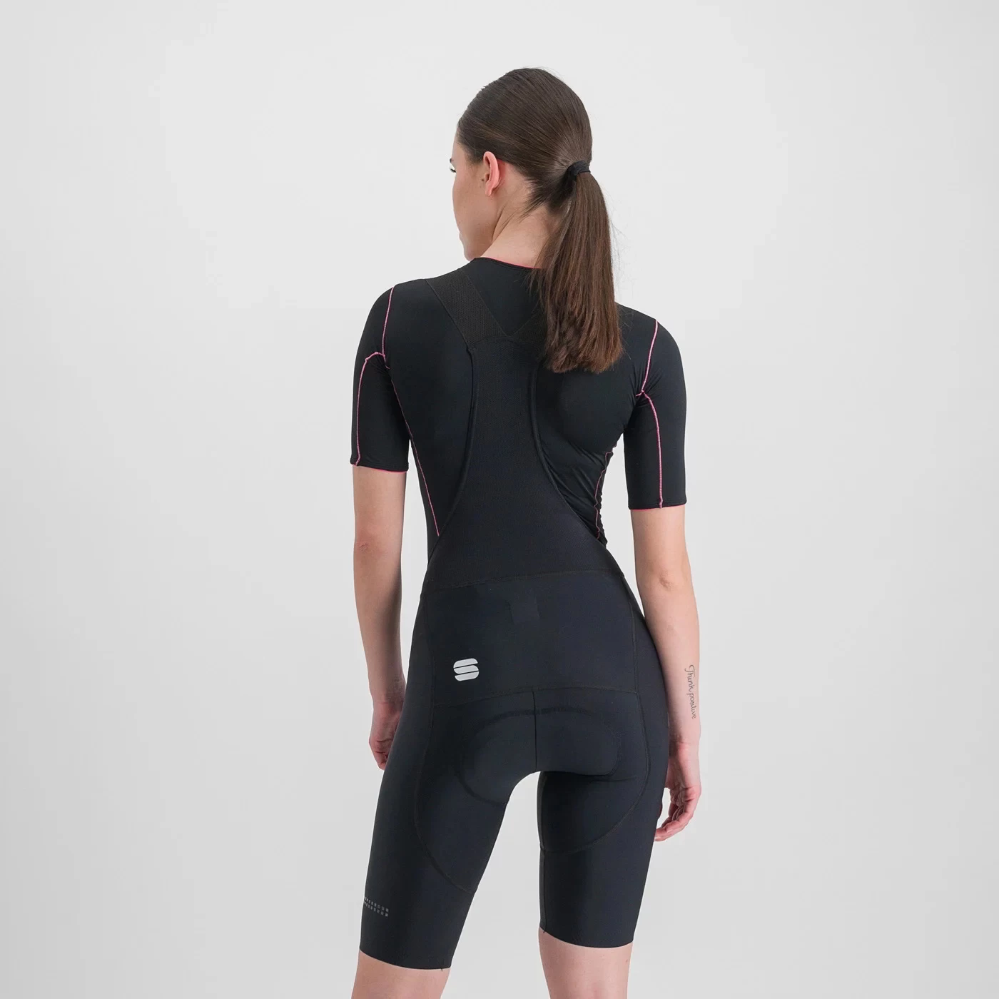 Sportful Midweight Women's Short Sleeve Base Layer - Black - Image 2