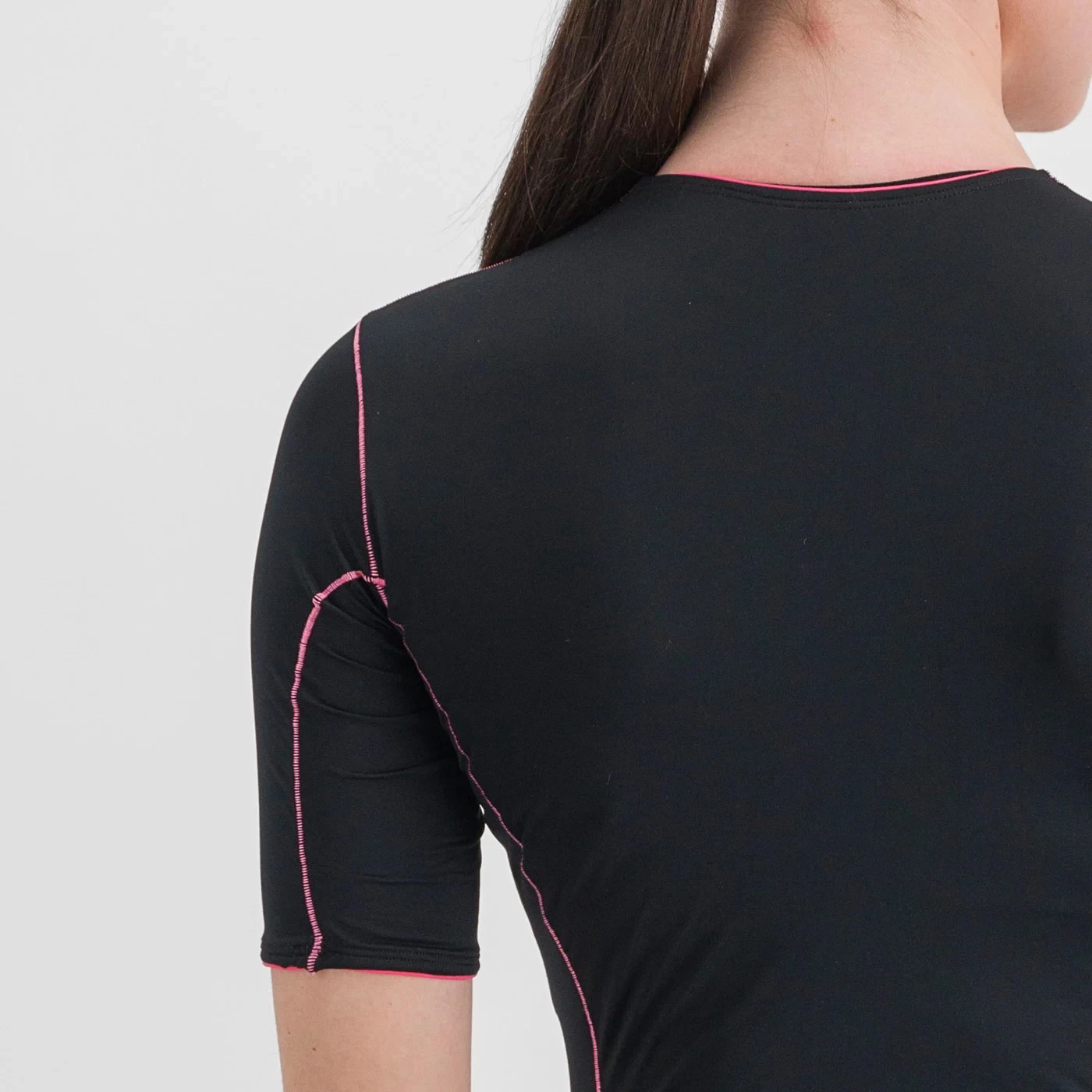 Sportful Midweight Women's Short Sleeve Base Layer - Black - Image 4