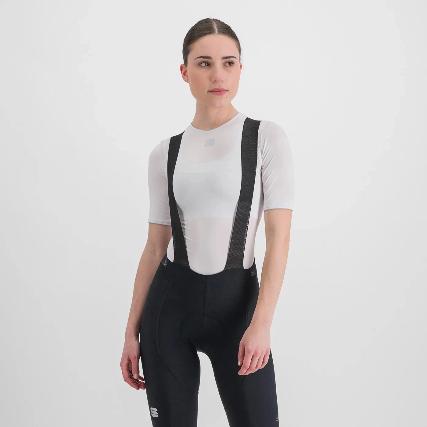 Sportful Midweight Women's Short Sleeve Base Layer - White - Image 3