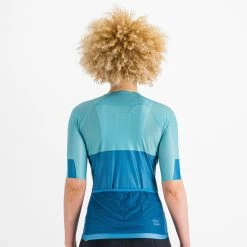 Sportful Pro Women's Short Sleeve Jersey - Berry Blue/Juniper Blue
