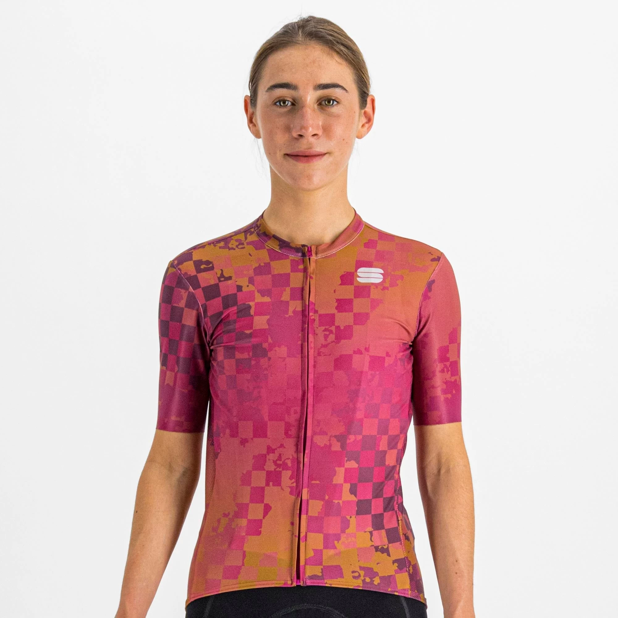 Sportful Rocket Women's Short Sleeve Jersey - Cedar/Masala - Image 3