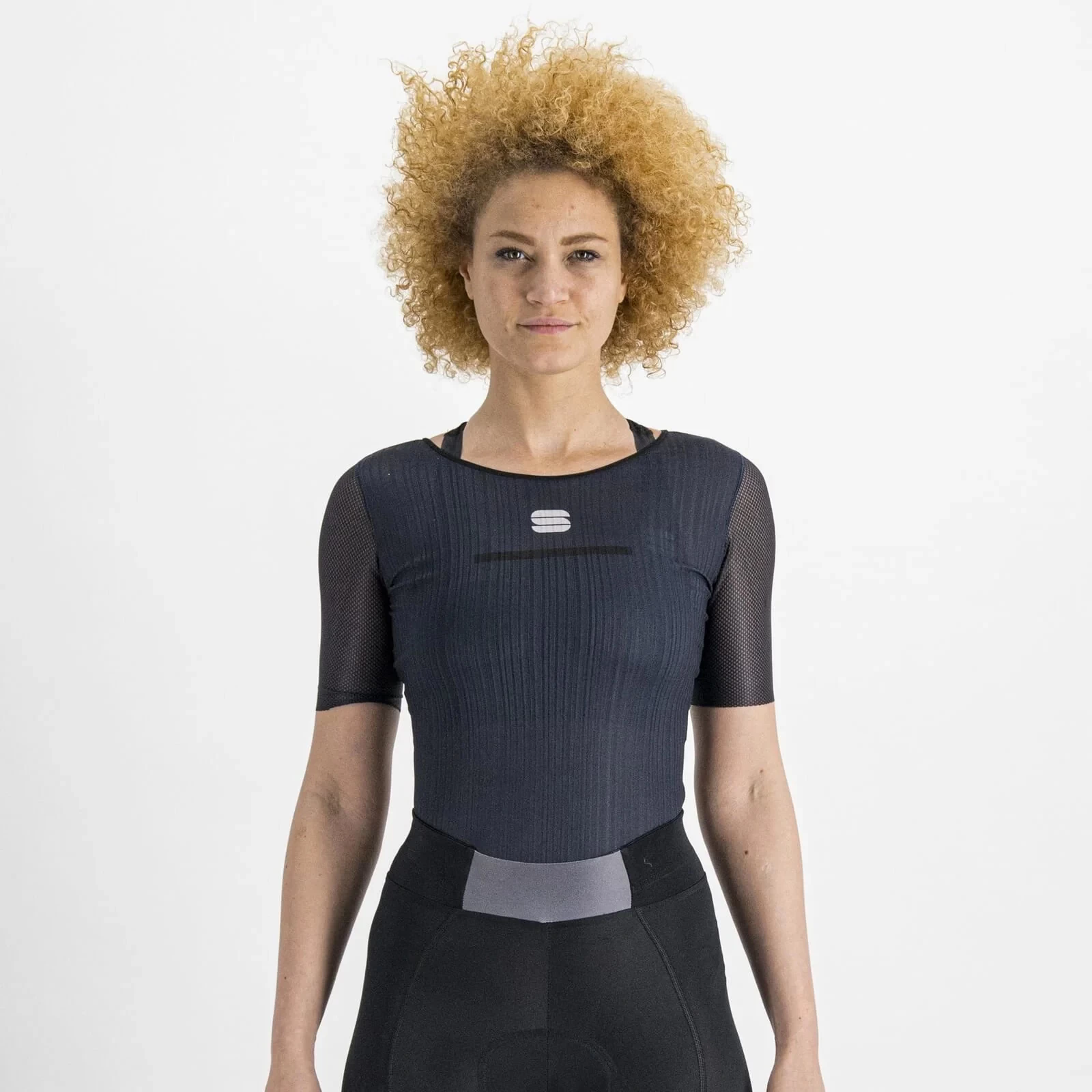 Sportful Pro Base Layer Women's Short Sleeve Base Layer - Galaxy Blue - Image 3