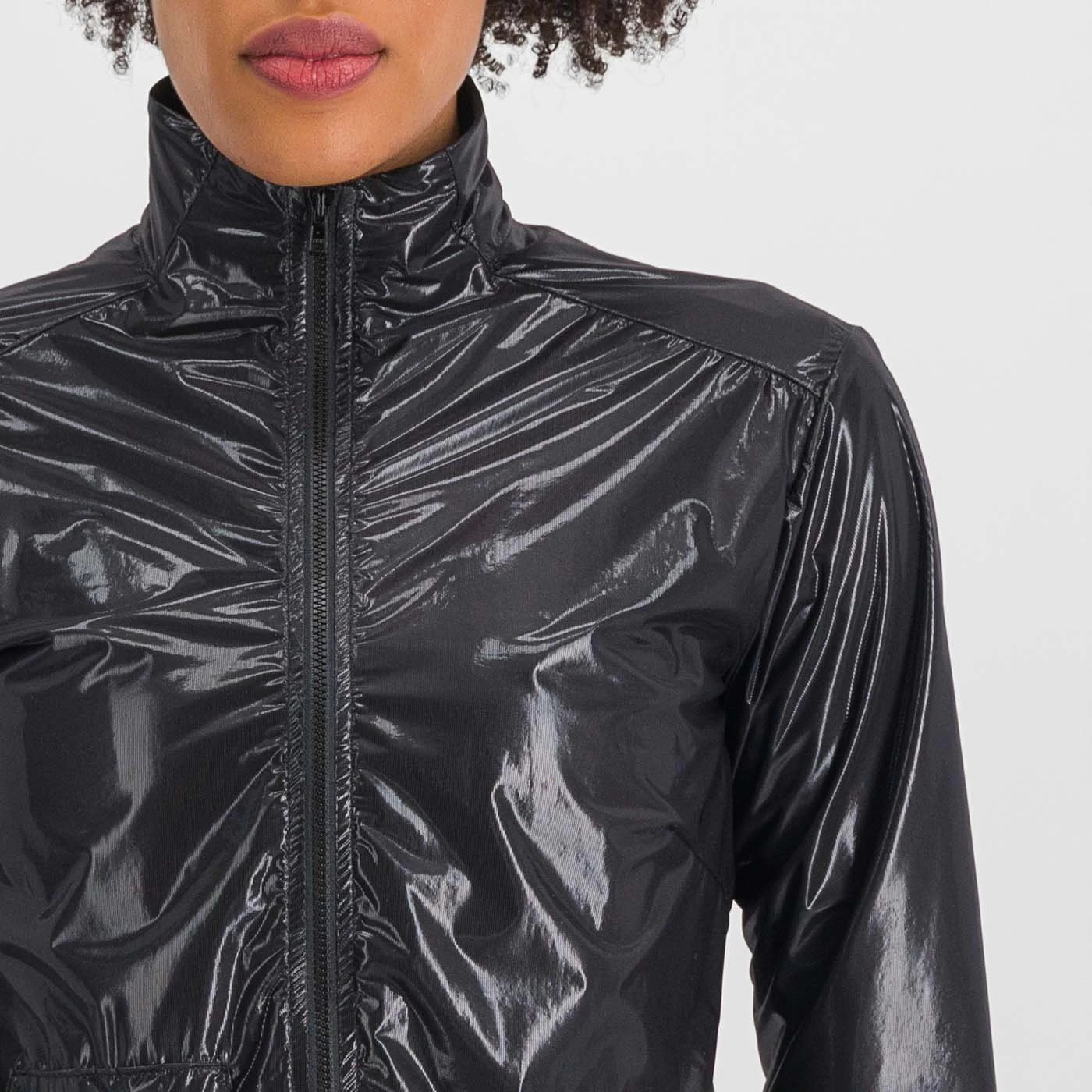 Sportful Giara Women's Packable Windproof Jacket - Black - Image 7