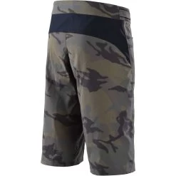 Troy Lee Designs Flowline Men's Baggy Shorts With Liner - Spray Camo Army