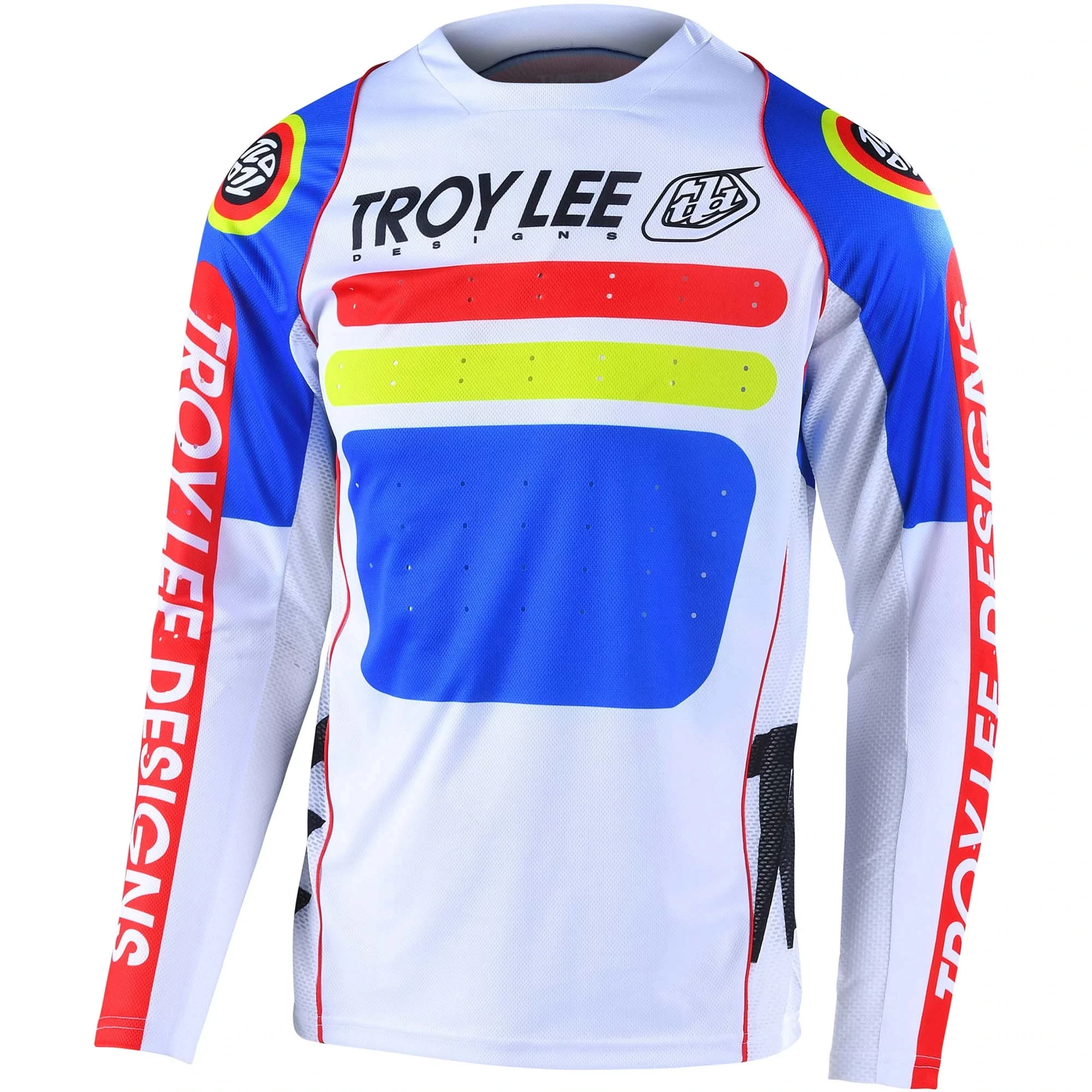 Troy Lee Designs Sprint Men's Long Sleeve Jersey - Drop In Black/Green - Image 3