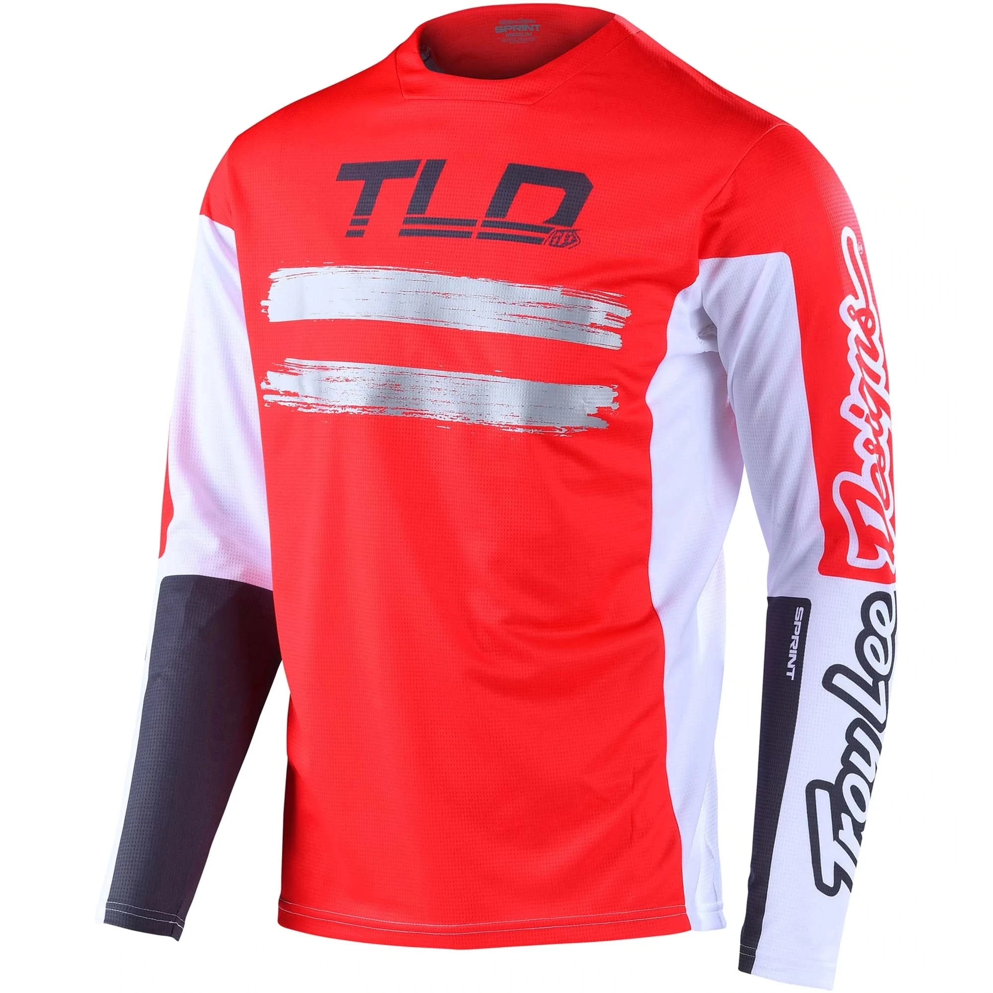 Troy Lee Designs Sprint Men's Long Sleeve Jersey - Drop In Black/Green - Image 7